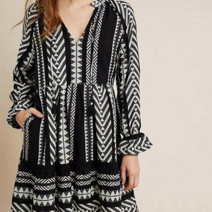 NWT Anthropologie Maeve Dominique Mini Dress S